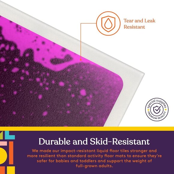 Early Learning Sensory Activity 9 Mats for Toddlers - 1 Set(9 Squares) - Picture 6 of 14